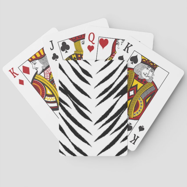 White Tiger Playing Cards (Back)