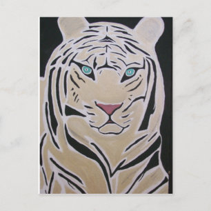 WHITE TIGER POSTCARD