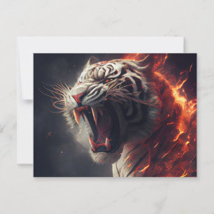 White Tiger Postcards