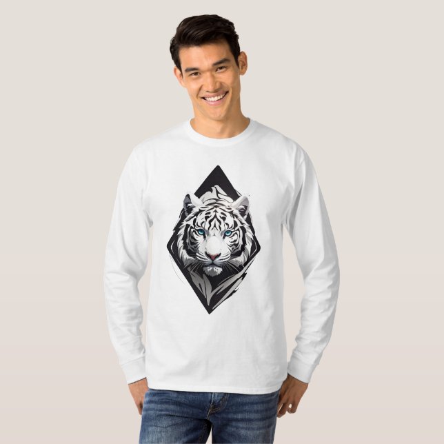 White Tiger T-Shirt (Front Full)
