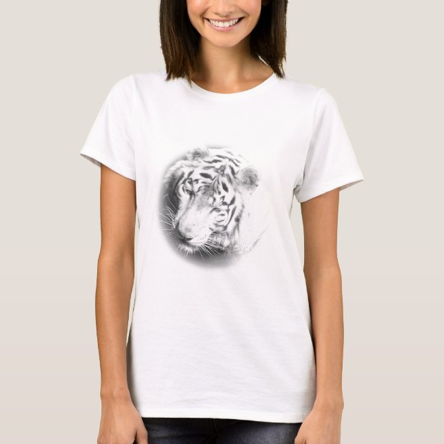 White Tiger T-Shirt (Front)