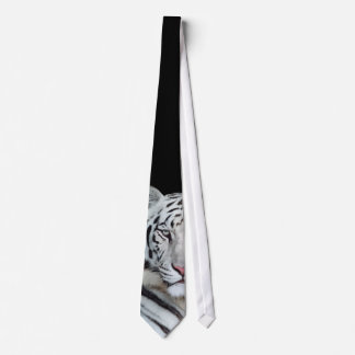 White Tiger Tie