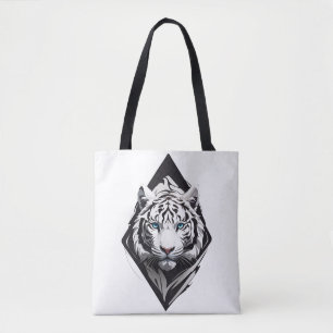 White Tiger Tote Bag