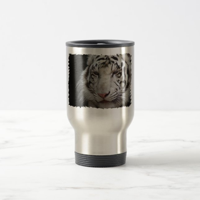 White Tiger Travel Mug (Center)