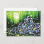 White Tigers Postcard (Front/Back)