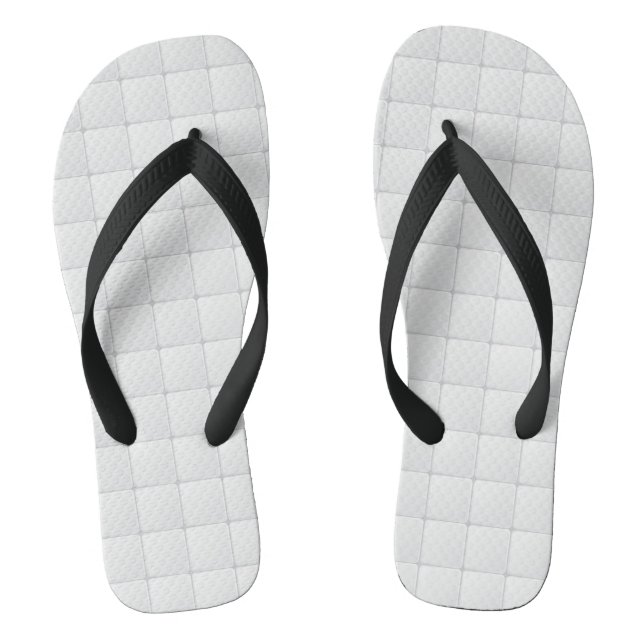 White tile jandals (Footbed)