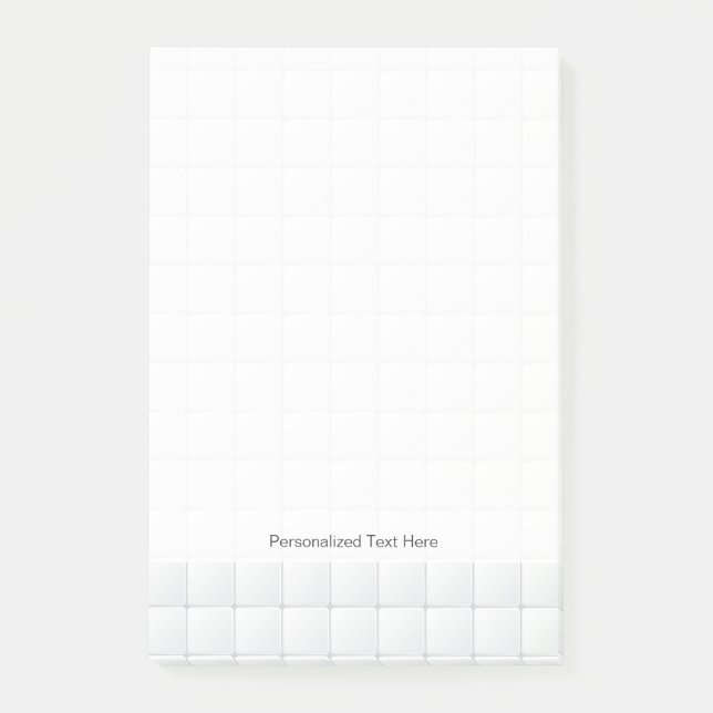 White tile post-it notes (Front)