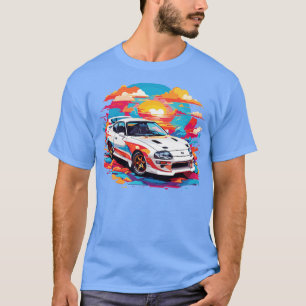 White Toyota Supra T-Shirt