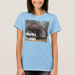 White trash burnout tee