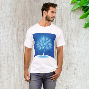 White Tree In The Snow T-Shirt