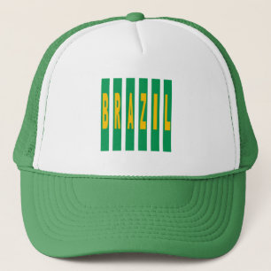 White Trucker Cap DESIGN BRAZIL