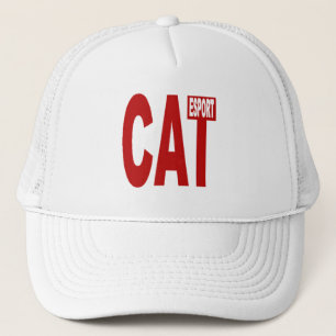 white trucker cap Design CATALUNA ESPORT
