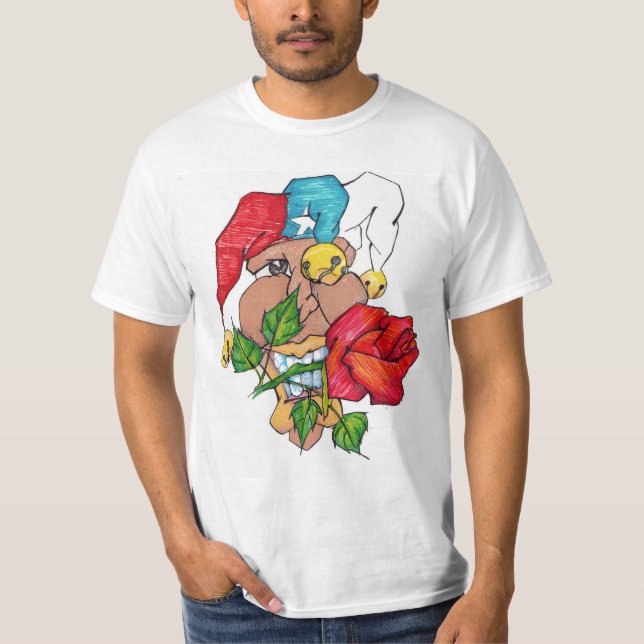 White TShirt "ALBINO SANTIAGO  (Front)