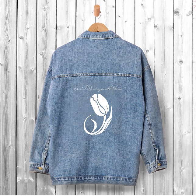 White Tulip Denim Jacket (Creator Uploaded)