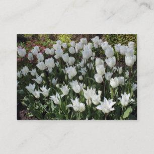 White Tulips Business Card