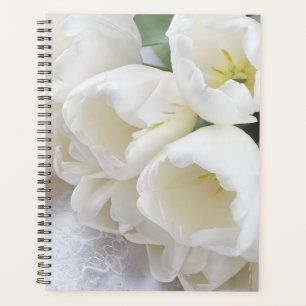 White Tulips Planner