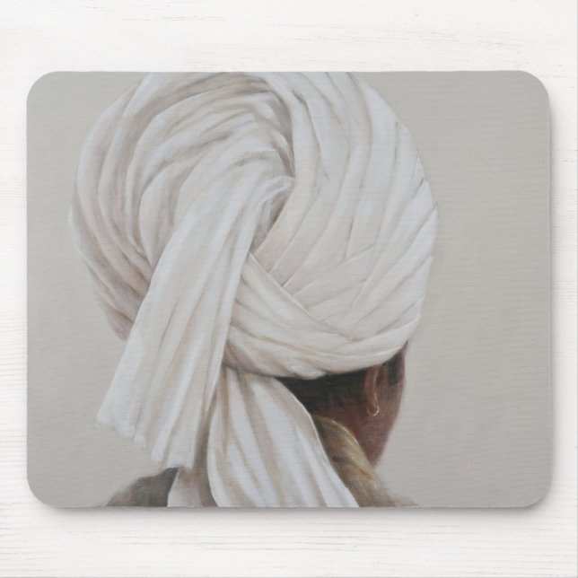 White Turban 2014 Mouse Pad (Front)