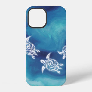 White Turtles in Blue Ocean iPhone 12 Case
