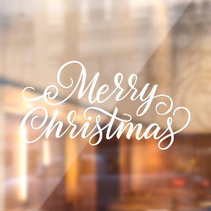 White typography Merry Christmas