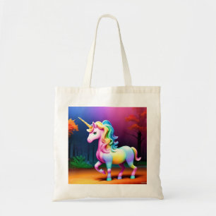 White Unicorn Horse-37474 Tote Bag