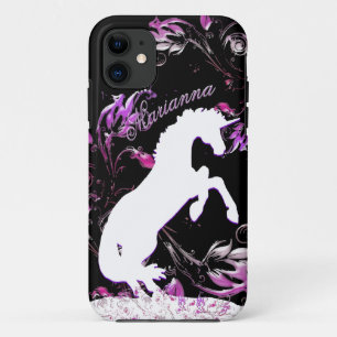 White Unicorn V (Colourful Splash/personalise) Case-Mate iPhone Case