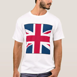White Union Jack T-Shirt Large Square Version