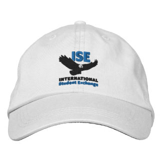 White Unisex Embroidered Hat