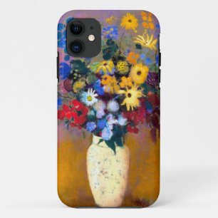 White Vase with Flowers Odilon Redon Case-Mate iPhone Case