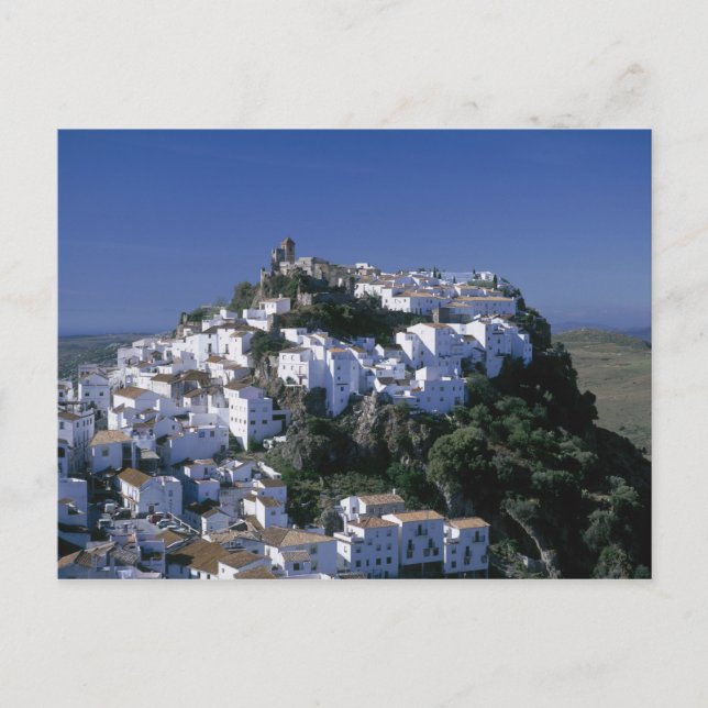 White Village of Casares, Andalusia, Spain Postcard (Front)
