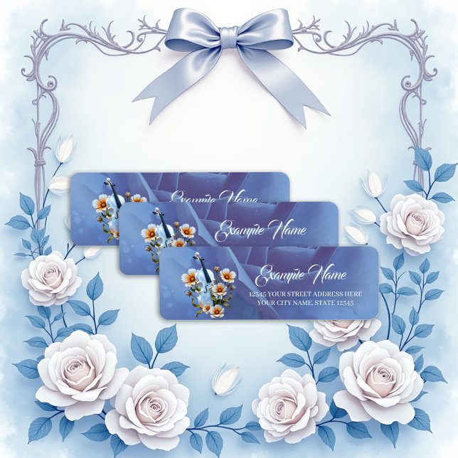 White Violin with Flowers – Elegant Music & Nature (Creator Uploaded)