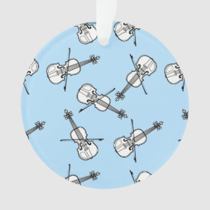 White Violins Ornament