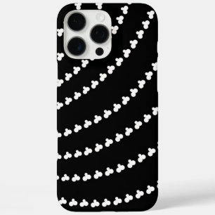 White Vortex iPhone 16 Pro Max Case