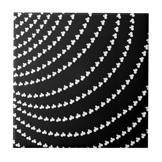 White Vortex Tile (Front)