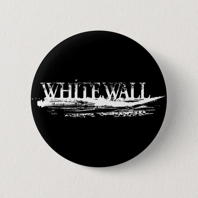 WHITE WALL Official Logo Pin (Front)
