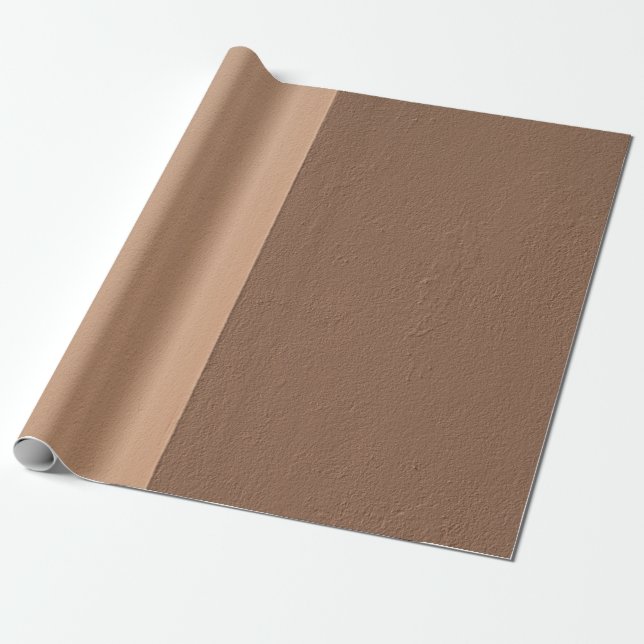 White wall paint beside white wall wrapping paper (Unrolled)