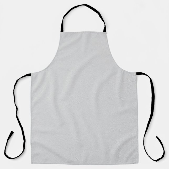 White wall texture grunge rough apron (Front)