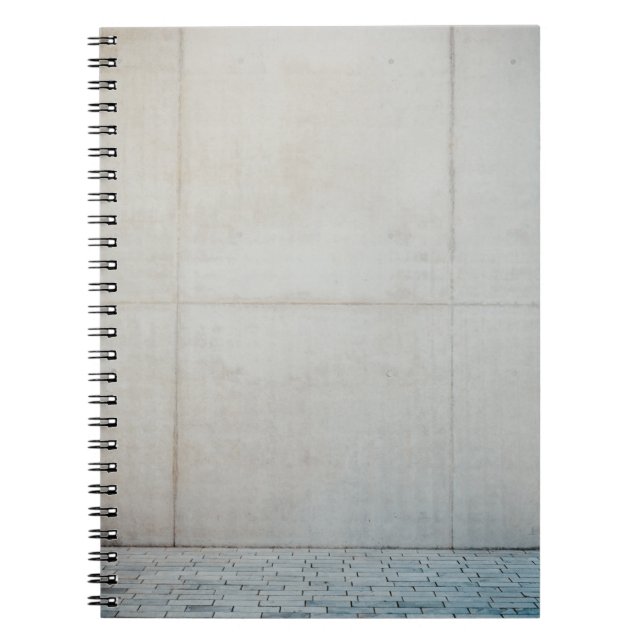 White wall tiles notebook (Front)