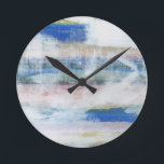 White Wash II Round Clock<br><div class="desc">Home Décor</div>