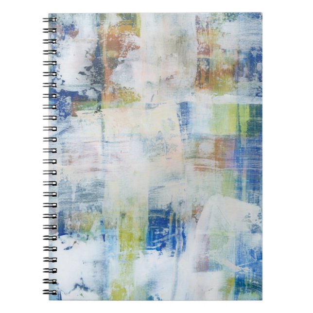 White Wash III Spiral Notebook (Front)