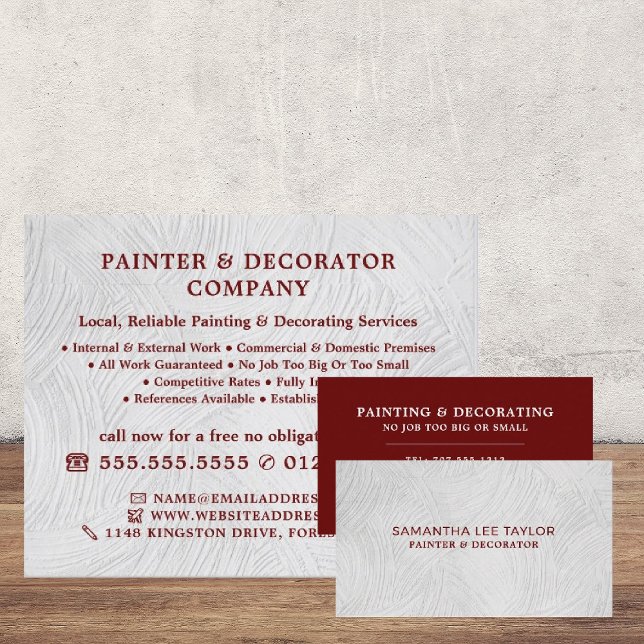 White Wash Paint, Painter & Decorator Flyer (Creator Uploaded)