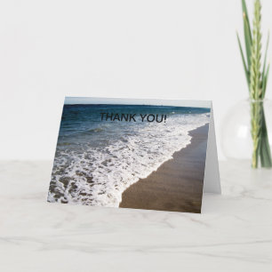 WHITE WASH WAVES OF FLORIDA THANK YOU CARD