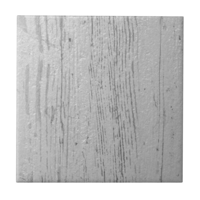White Washed grey toneTextured Wood Grain Tile (Front)