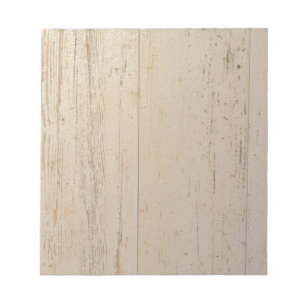 White washed notepad