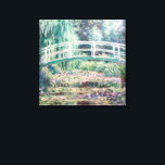 White Water Lilies | Claude Monet Canvas Print<br><div class="desc">White Water Lilies (1899) | Claude Monet’s White Water Lilies is a serene and captivating painting from his iconic Water Lilies series. This work depicts a tranquil pond adorned with delicate white lily blossoms and green lily pads floating on its reflective surface. Monet's impressionist style shines through in the soft,...</div>