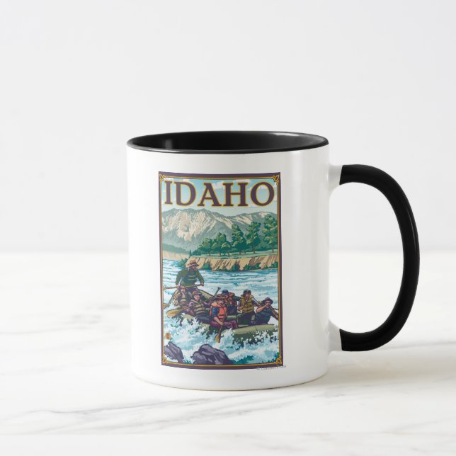 White Water Rafting - Idaho Mug (Right)