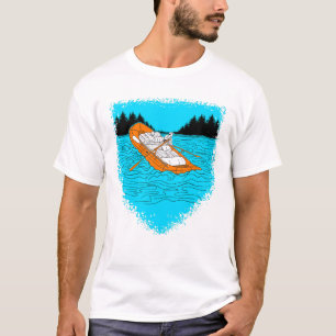 White Water Rafting Oar Rafter T-Shirt