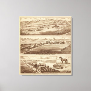 White Water, Saucelito ranches Canvas Print