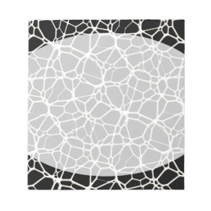 White Web Texture + your bachgr. & ideas Notepad