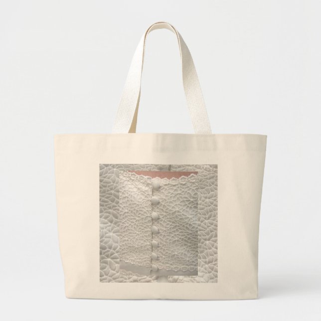 White Wedding Gown Bag - Customisable (Front)