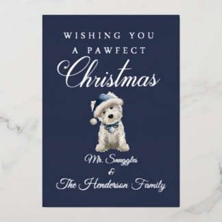White Westie Christmas